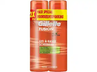 MediaMarkt Gillette Scheergel 2x200ml aanbieding