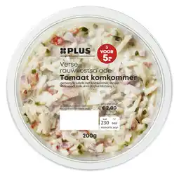 PLUS PLUS Salade tomaat komkommer aanbieding