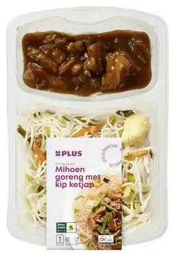 PLUS PLUS Kip ketjap met mihoen goreng aanbieding