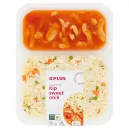 PLUS PLUS Kip Sweet Chili met Kantonese rijst aanbieding