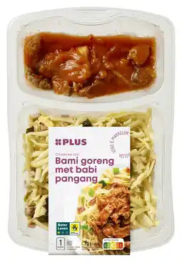 PLUS PLUS Bami Goreng met Babi Pangang aanbieding
