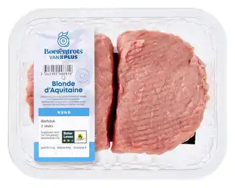 PLUS PLUS Boerentrots Biefstuk 2 st aanbieding