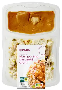 PLUS PLUS Nasi Goreng met Saté Ajam aanbieding