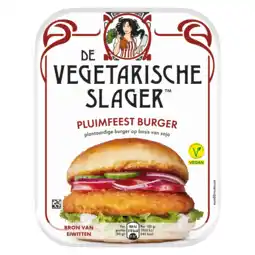 PLUS Vegetarische Slager Pluimfeest burger aanbieding