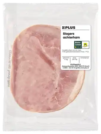 PLUS PLUS Slagersachterham aanbieding