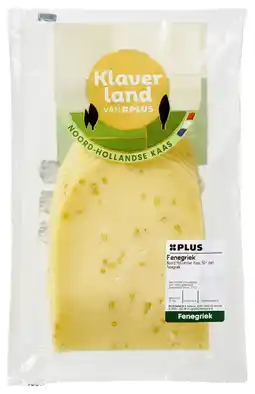 PLUS PLUS Klaverland Fenegriekkaas 50+ plakken aanbieding