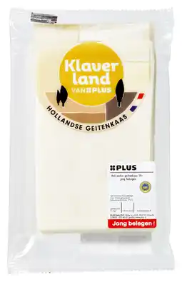 PLUS PLUS Klaverland Geitenkaas jong belegen 50+ plakken aanbieding
