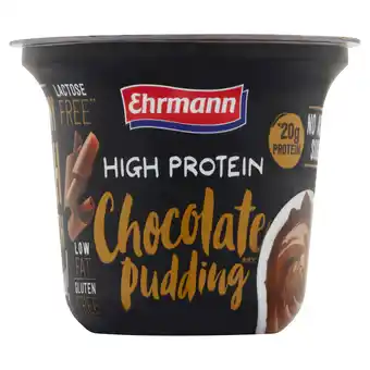 PLUS Ehrmann High protein chocoladepudding aanbieding