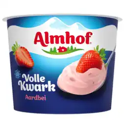 PLUS Almhof Volle kwark aardbei aanbieding