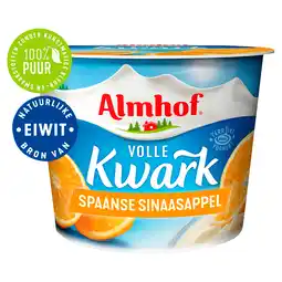 PLUS Almhof Volle kwark Spaanse sinaasappel aanbieding