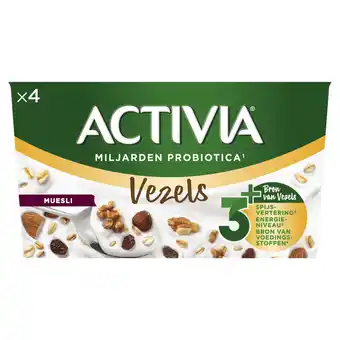 PLUS Activia Yoghurt Muesli Naturel aanbieding