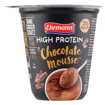 PLUS Ehrmann High Protein Mousse Chocolade aanbieding