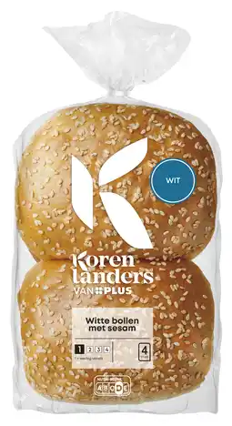 PLUS PLUS Korenlanders Sesam bollen aanbieding