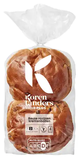 PLUS PLUS Korenlanders Reuze krenten rozijnen bollen aanbieding