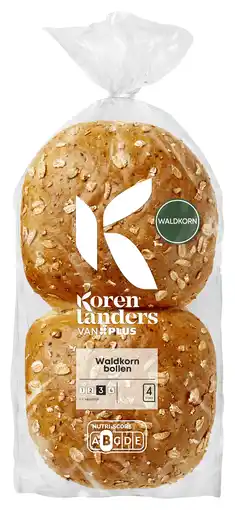 PLUS PLUS Korenlanders Waldkorn bollen aanbieding