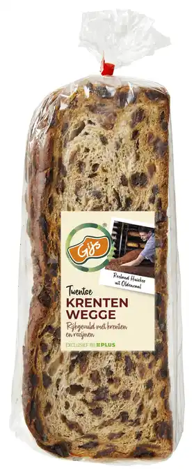 PLUS GIJS Krentenwegge aanbieding
