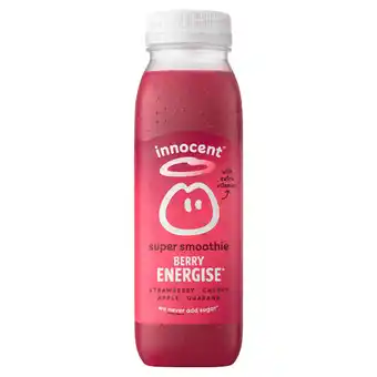 PLUS innocent Super smoothie berry energise aanbieding