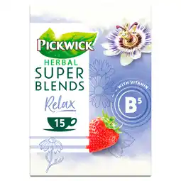 PLUS Pickwick Super blends relax kruidenthee aanbieding