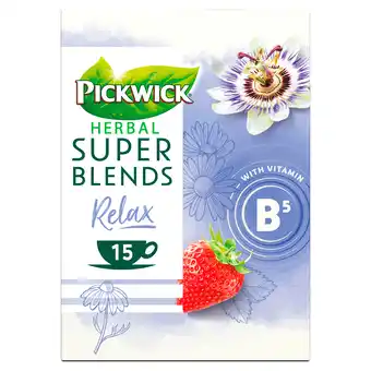 PLUS Pickwick Super blends relax kruidenthee aanbieding