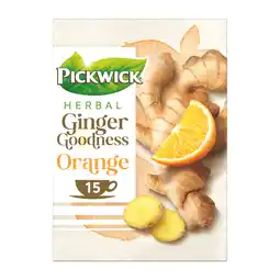 PLUS Pickwick Ginger goodness orange aanbieding