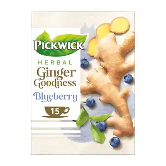 PLUS Pickwick Ginger goodness blueberry aanbieding
