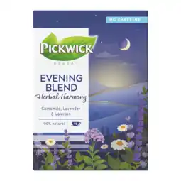 PLUS Pickwick Herbal eve blend herbal harm aanbieding