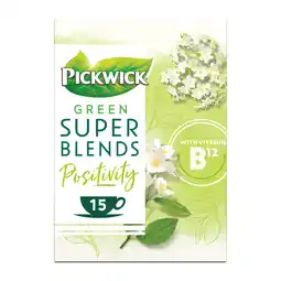 PLUS Pickwick Super blends positivity kruidenthee aanbieding