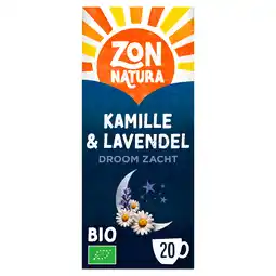 PLUS Zonnatura Thee Kamille & Lavendel Droom Zacht aanbieding