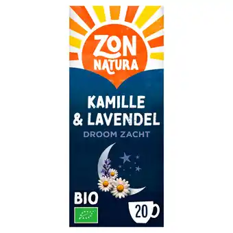PLUS Zonnatura Thee Kamille & Lavendel Droom Zacht aanbieding