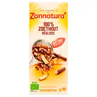 PLUS Zonnatura Thee zoethout bio aanbieding