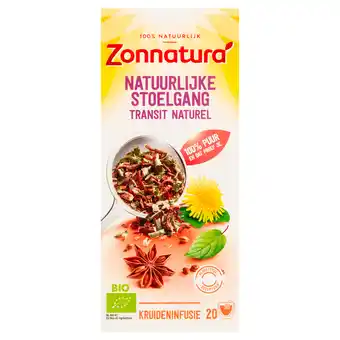 PLUS Zonnatura Thee natuurlijke stoelgang bio aanbieding