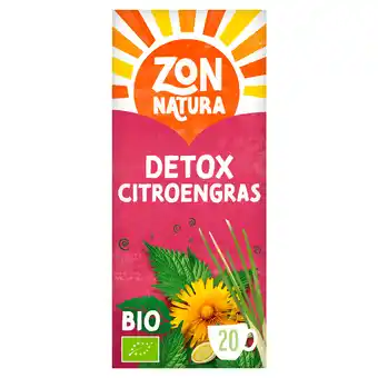 PLUS Zonnatura Thee citroengras detox bio aanbieding