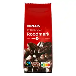 PLUS PLUS Koffiebonen Roodmerk Fairtrade aanbieding