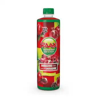 PLUS Raak Vruchtensiroop grenadine aanbieding