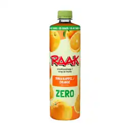 PLUS Raak Siroop sinaasappel zero aanbieding