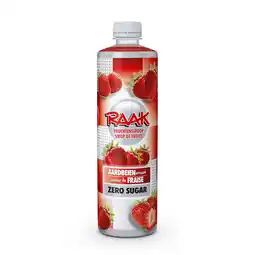 PLUS Raak Vruchtensiroop aardbeien zero aanbieding