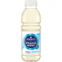 PLUS Sourcy Vitaminwater limoen lychee aanbieding