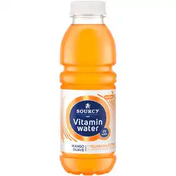 PLUS Sourcy Vitaminwater mango guave aanbieding