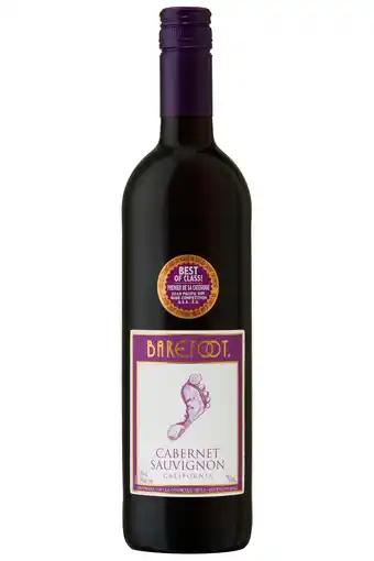 PLUS Barefoot Cabernet Sauvignon aanbieding
