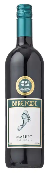 PLUS Barefoot Malbec aanbieding
