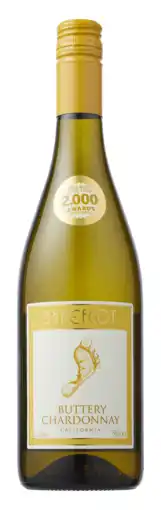 PLUS Barefoot Buttery Chardonnay aanbieding
