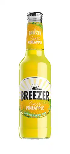 PLUS Bacardi Breezer Sweet Pineapple aanbieding