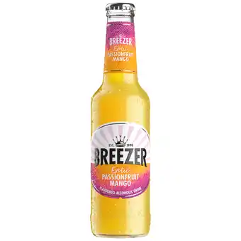 PLUS Bacardi Breezer Passion fruit mango aanbieding