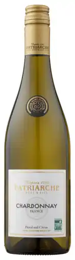 PLUS Patriarche Vin de Pays Chardonnay aanbieding