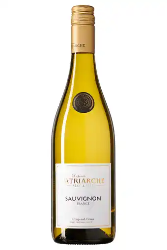 PLUS Patriarche Vin de Pays Sauvignon Blanc aanbieding