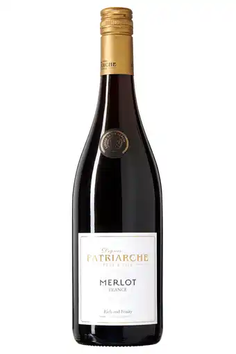 PLUS Patriarche Vin de Pays Merlot aanbieding