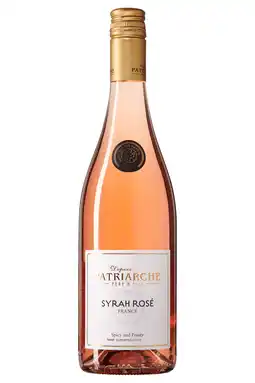 PLUS Patriarche Vin de Pays Syrah Rose aanbieding