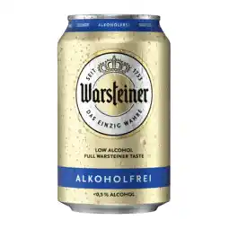 PLUS Warsteiner Alkoholfrei aanbieding