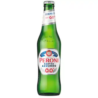 PLUS Peroni Nastro Azzuro bier fles 0.0 aanbieding