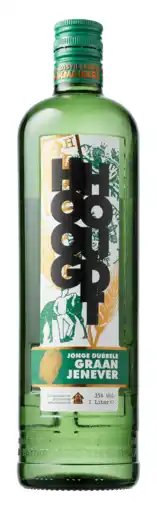 PLUS Hooghoudt Jonge Dubbele Graan Jenever aanbieding